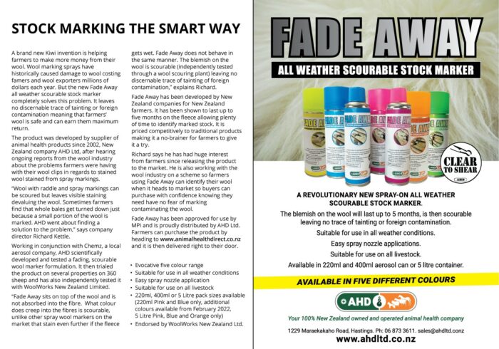 Fadeaway Stock Marking the smart way article