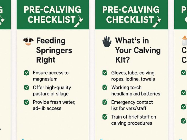 Pre Calving Checklist