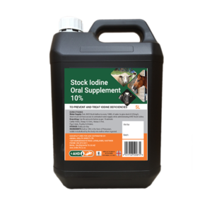 Stock Iodine 10% 5L